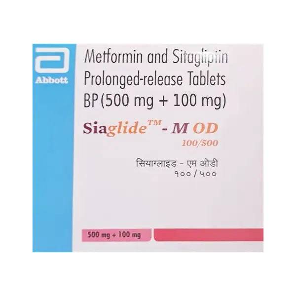 Siaglide-M OD 100mg/500mg Tablet PR